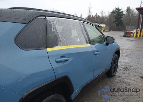 2022 Toyota Rav4 Hybrid Xse из США, поврежденный, VIN JTME6RFVXND529337